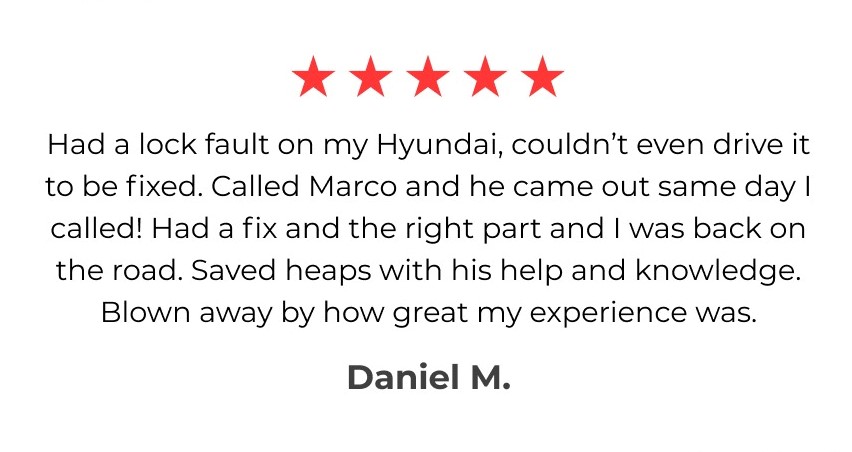 What they say about our Hyundai key replacement service
